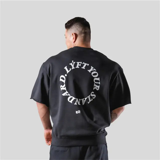 Camiseta holgada de gimnasio y fitness