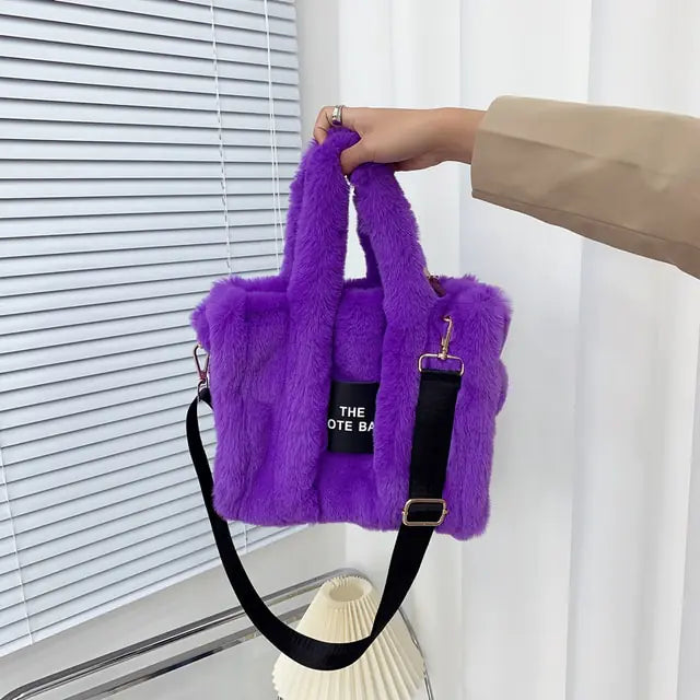 Bolso tote de piel sintética de diseñador