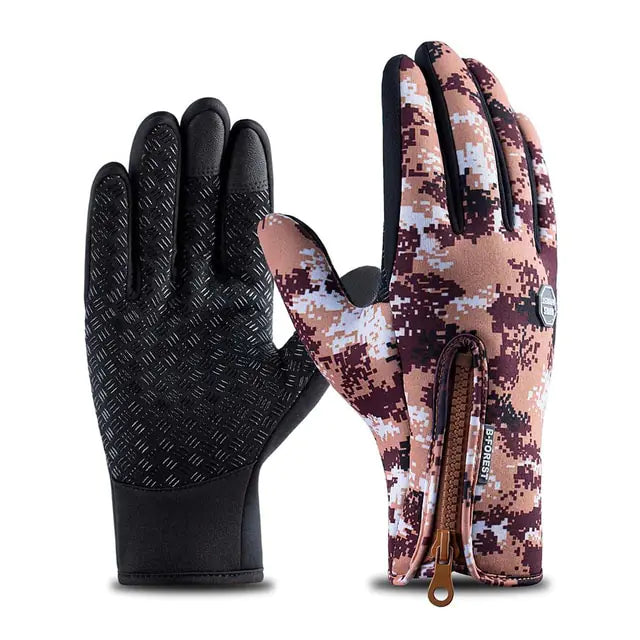 Guantes impermeables para deportes al aire libre