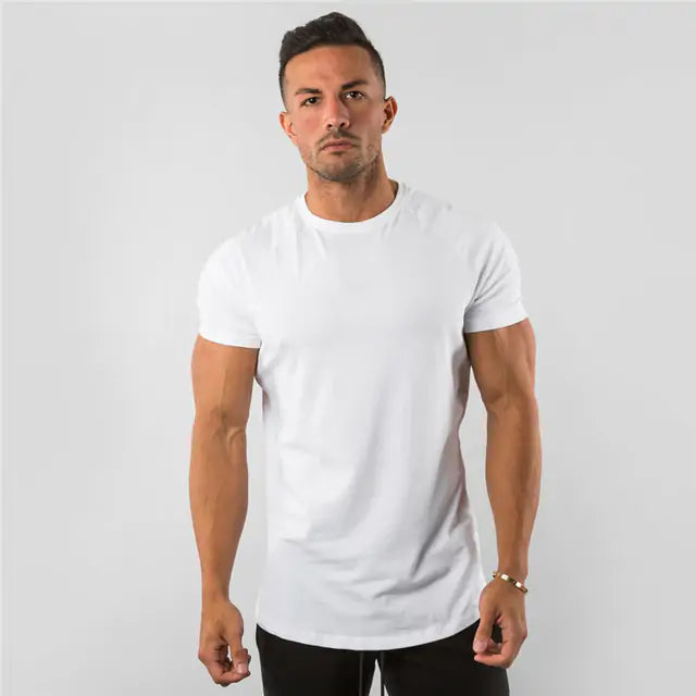 Camiseta de gimnasio masculina