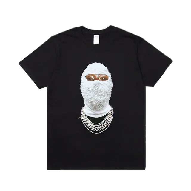 Camiseta 3D enmascarada de diamante