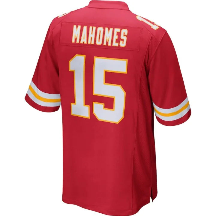 Camiseta roja Patrick Mahomes de los Kansas City Chiefs para hombre