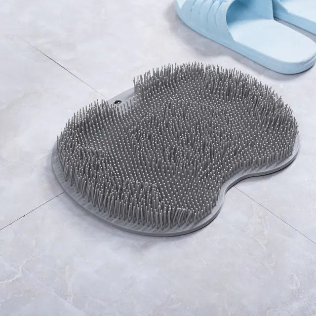 Bath Mat Back Massage Silicone Brush