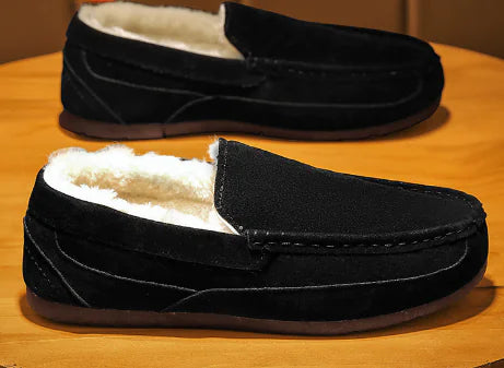 Pantuflas Hombre Fluffy Toasty Negro