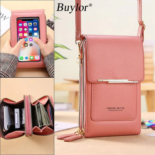 Buylor Soft Leather Crossbody Bag