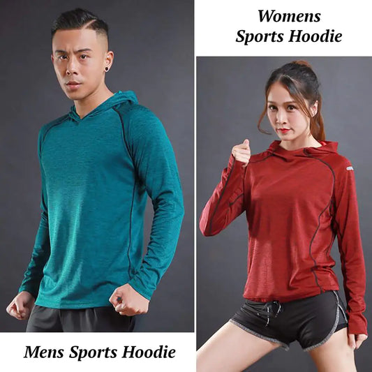 Sudadera deportiva con capucha