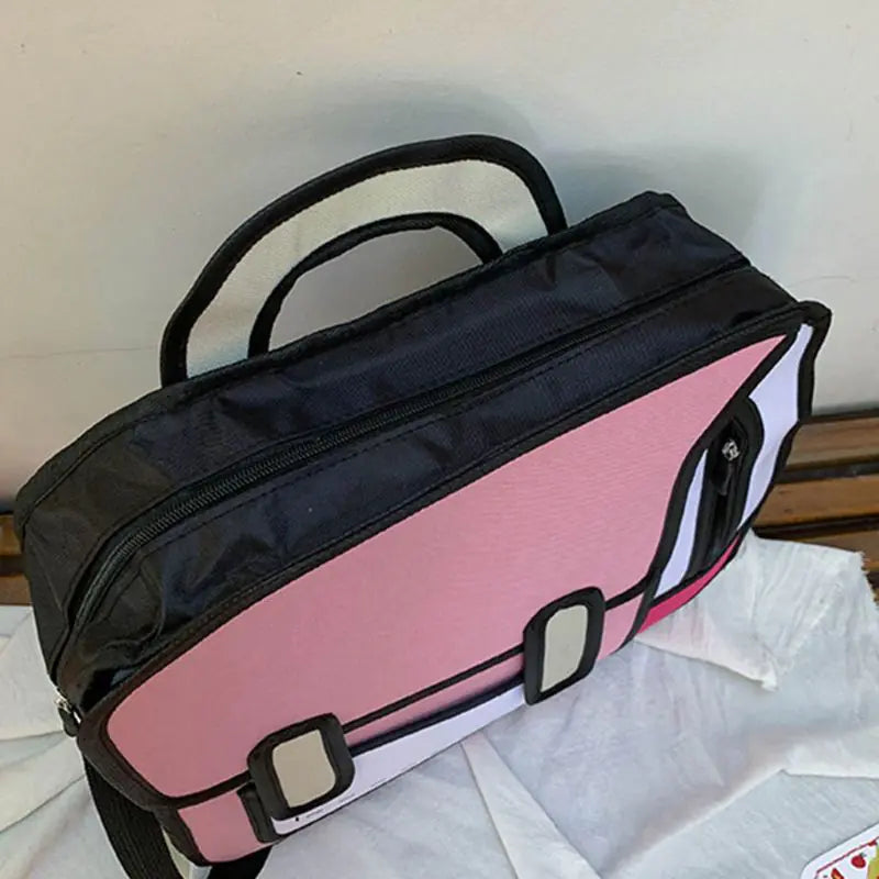 Mochila de cómic linda unisex de moda