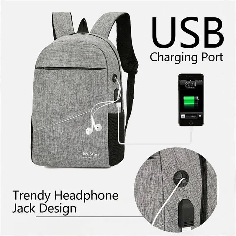 Mochila de carga USB