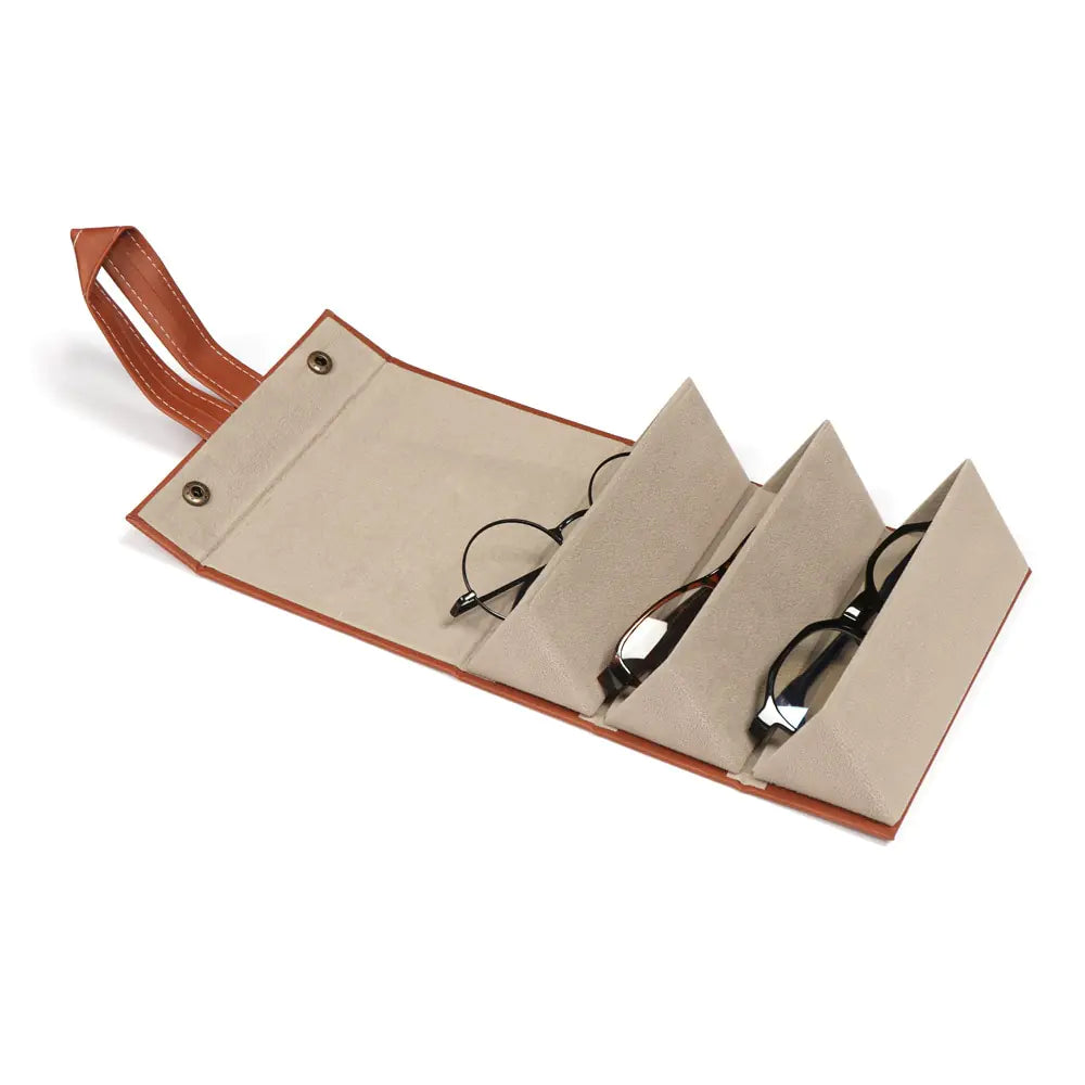 Portable Multi-Slot Glasses Organizer