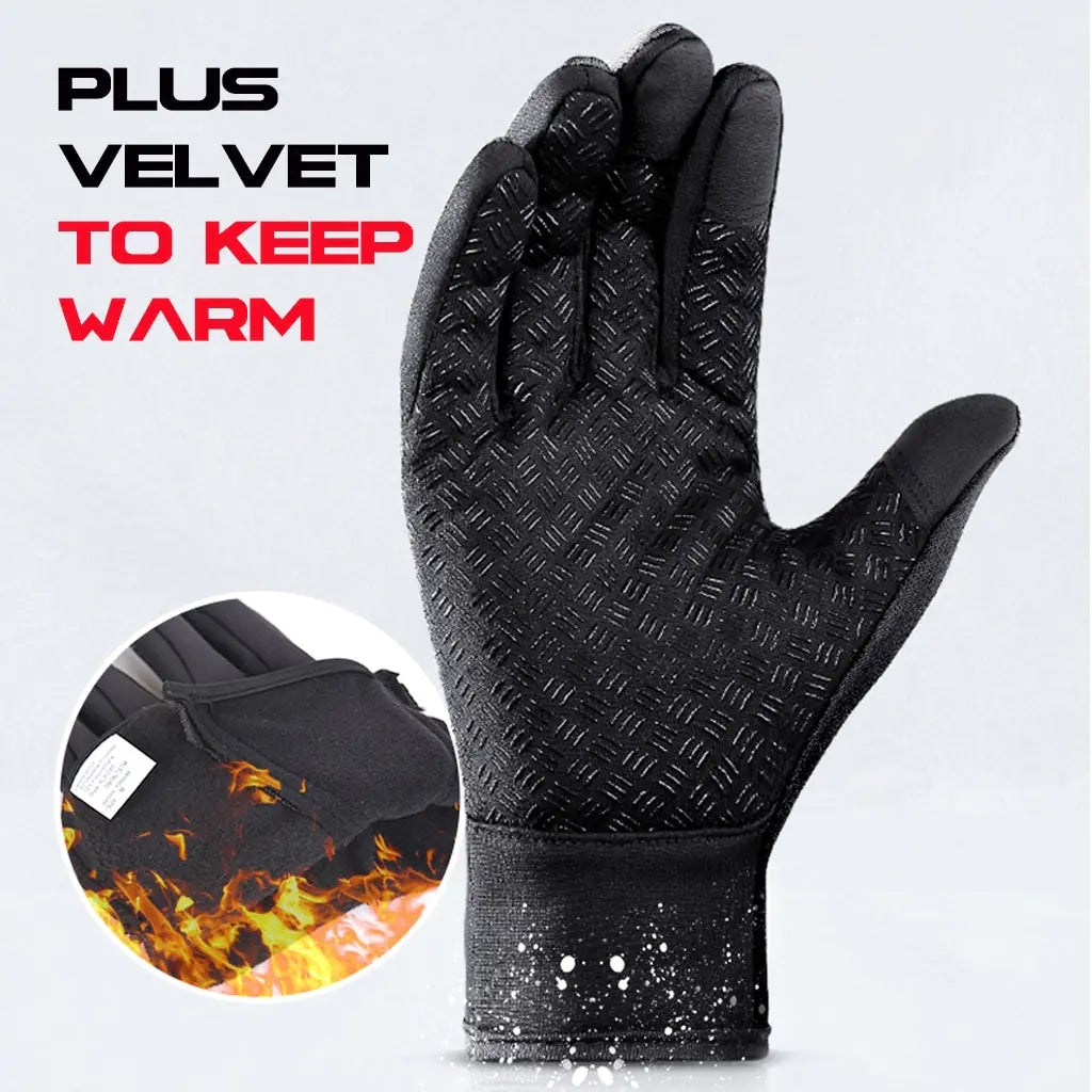 Guantes impermeables para deportes al aire libre