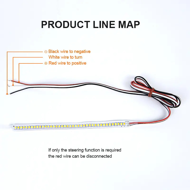 Car Rearview Mirror Indicator Lamp