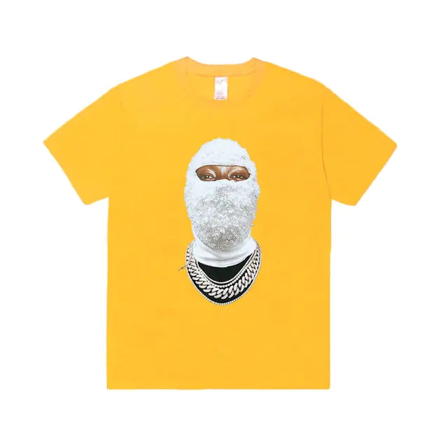 Camiseta 3D enmascarada de diamante