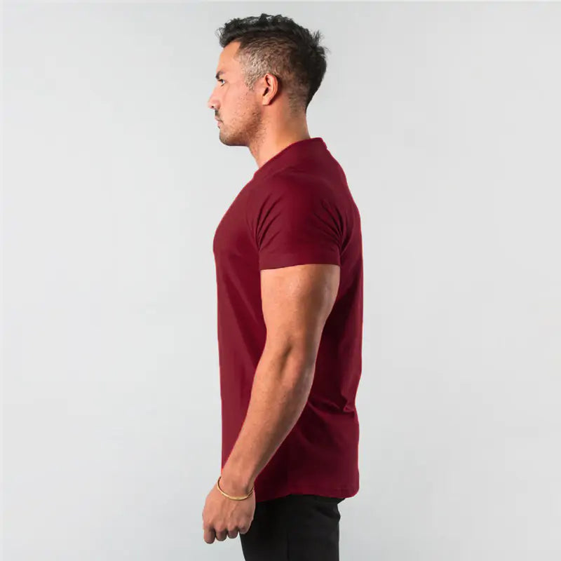 Camiseta de gimnasio masculina