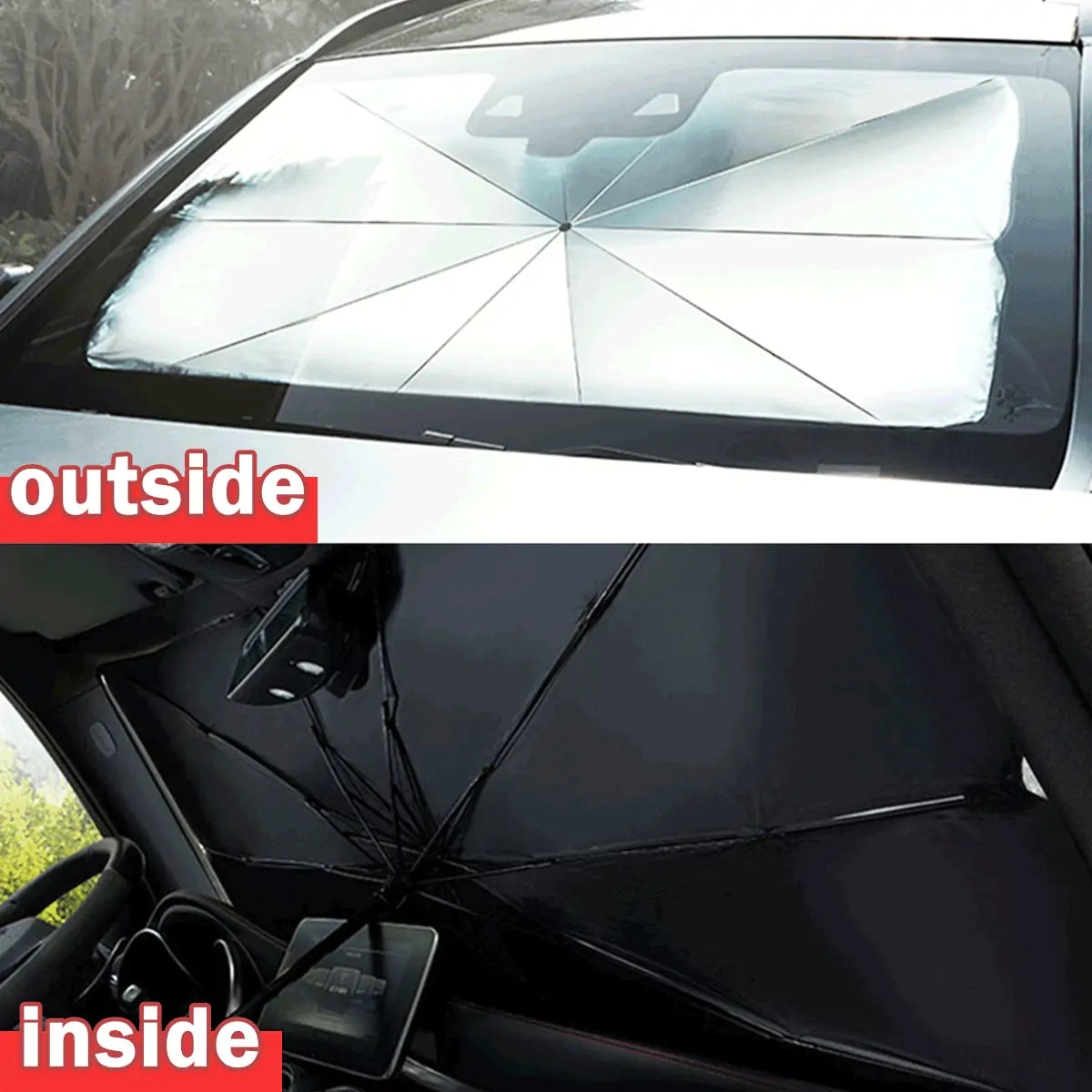 Car Windshield Umbrella