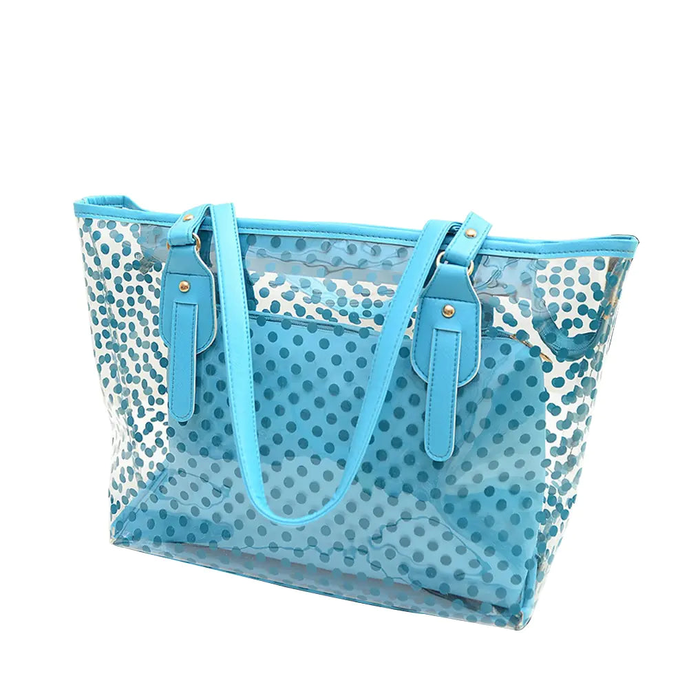 Candy Color Transparent Handbag